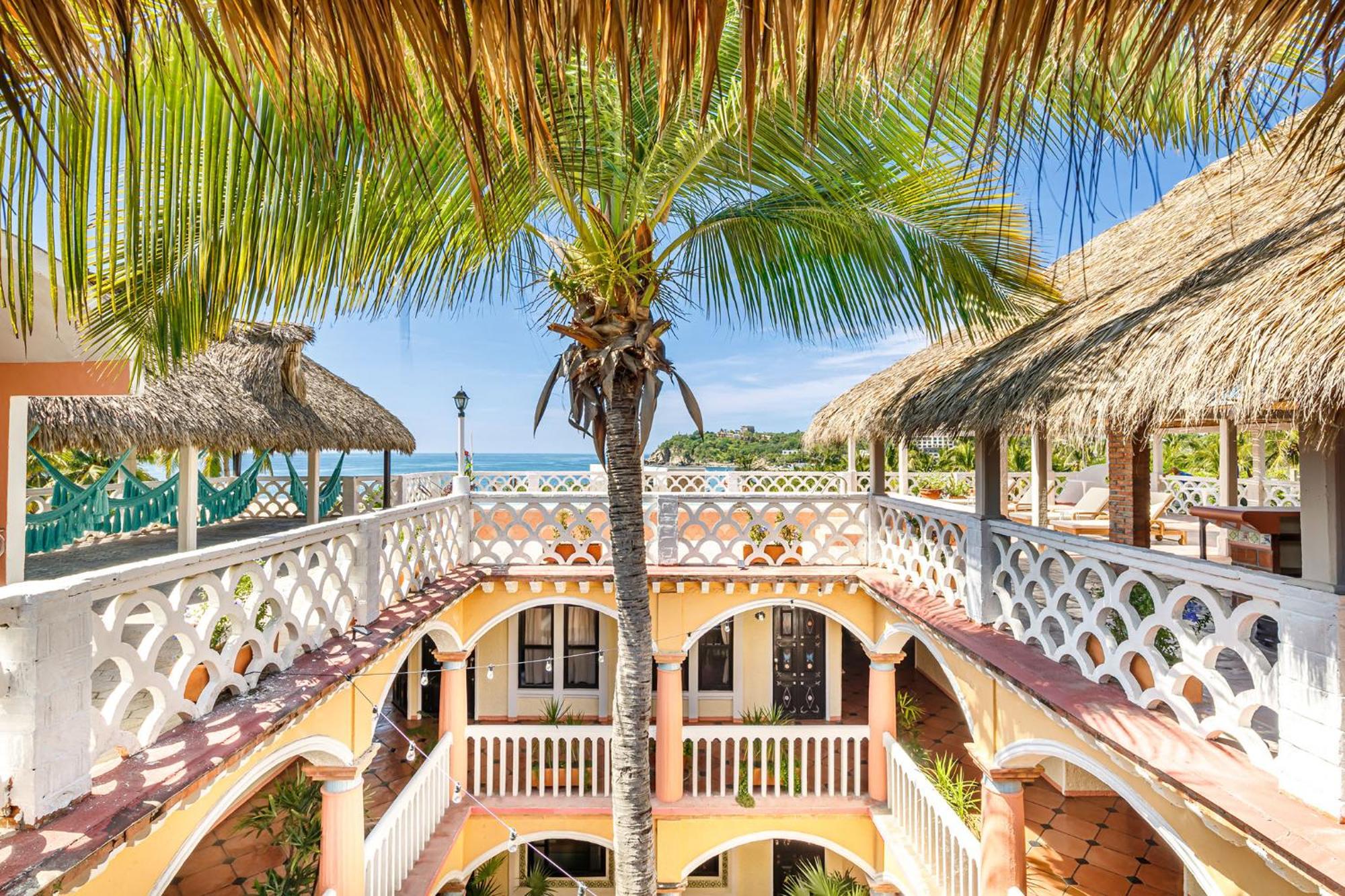 Hotel Flor De Maria Puerto Escondido  Zewnętrze zdjęcie