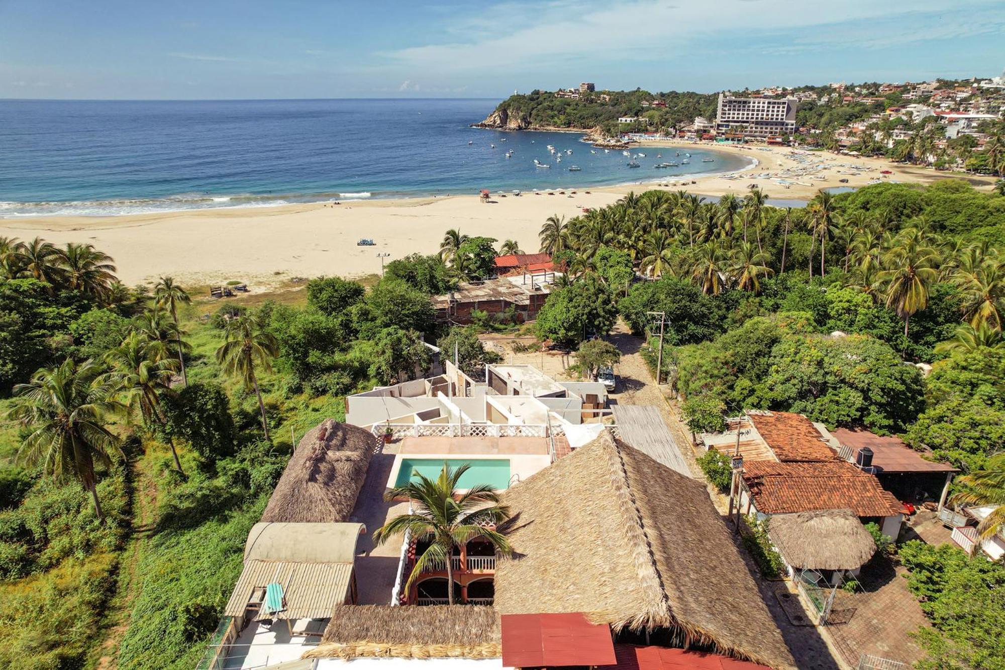 Hotel Flor De Maria Puerto Escondido  Zewnętrze zdjęcie