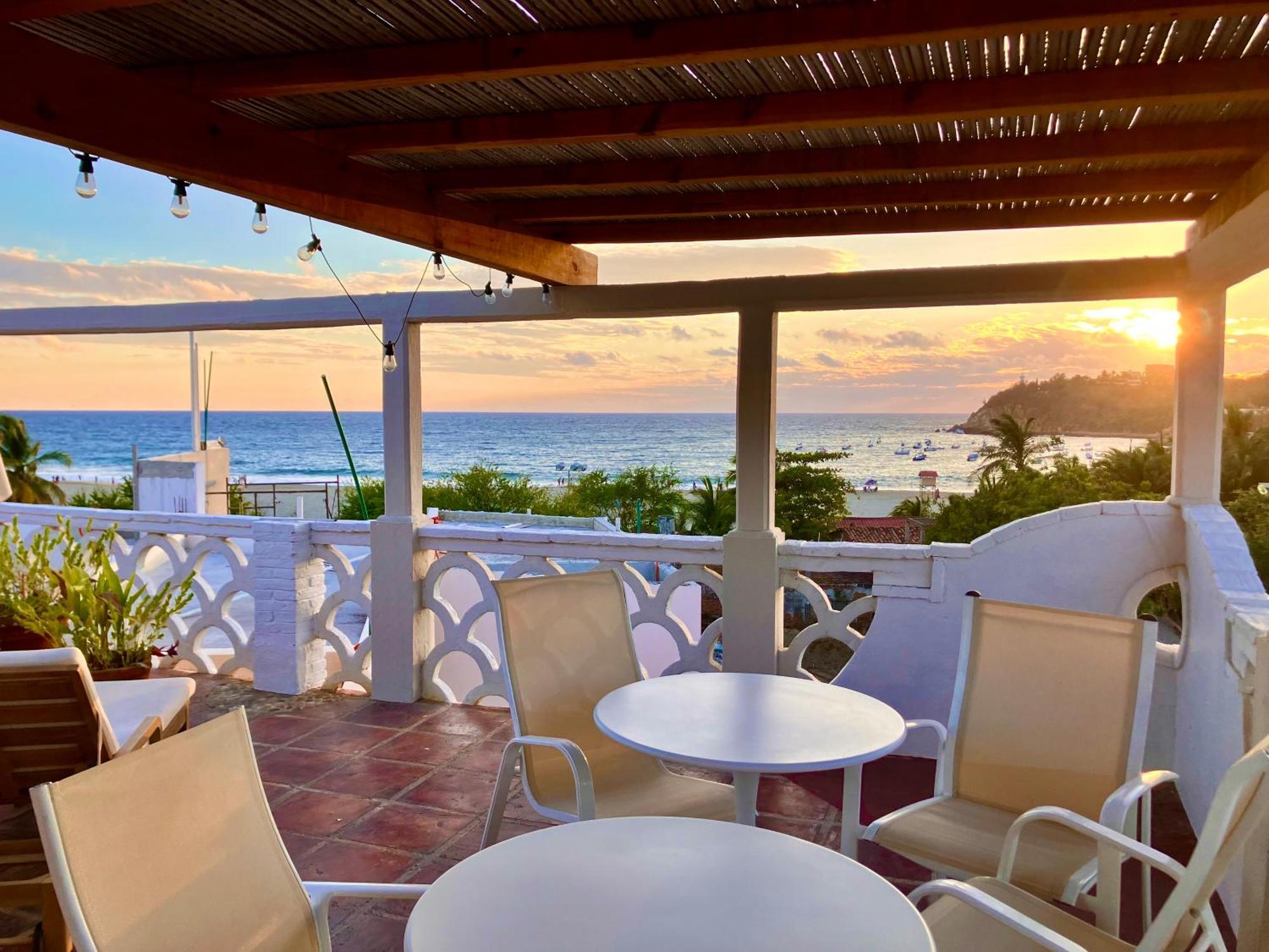 Hotel Flor De Maria Puerto Escondido  Zewnętrze zdjęcie