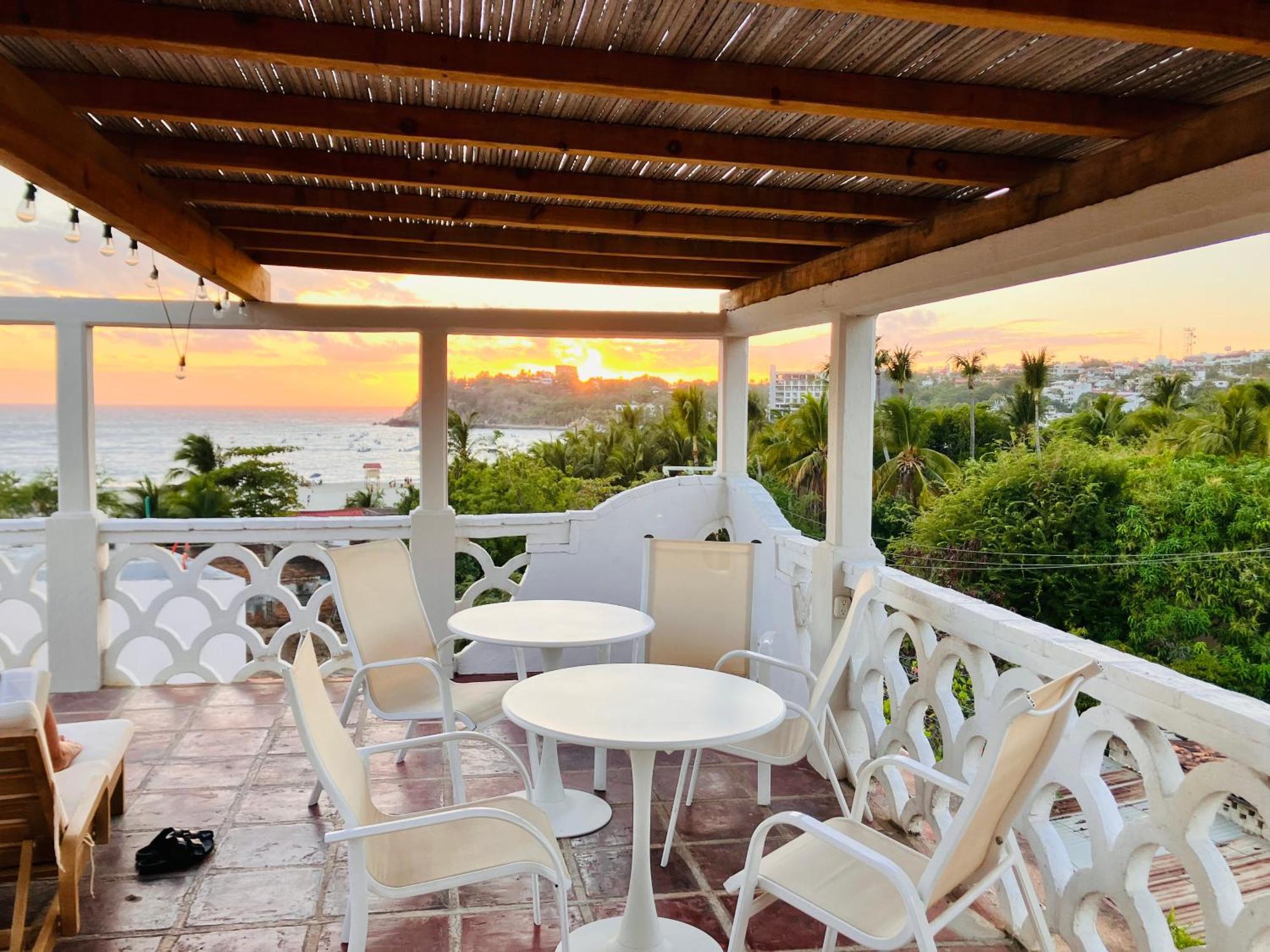 Hotel Flor De Maria Puerto Escondido  Zewnętrze zdjęcie